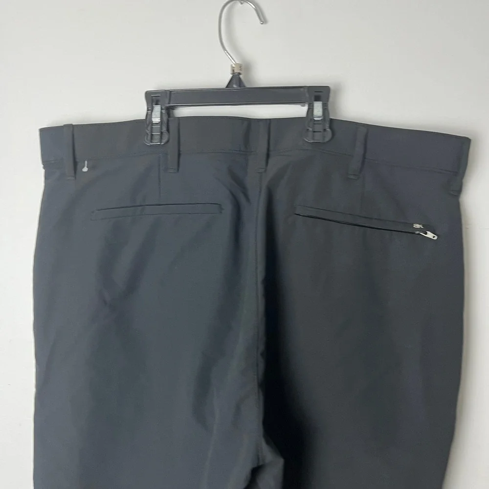 Banana Republic Performance Pants Mens 38x30 Caviar Black Golf Outdoor